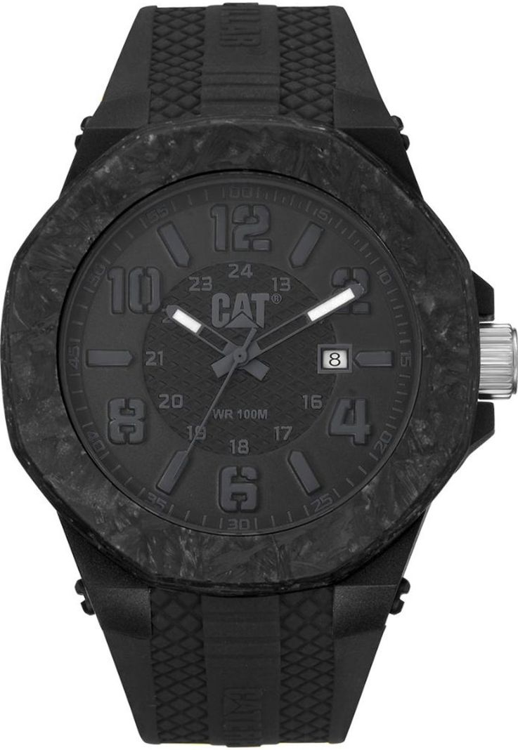 Reloj Cat Hombre LV-161-21-131 Carbon Crush Negro