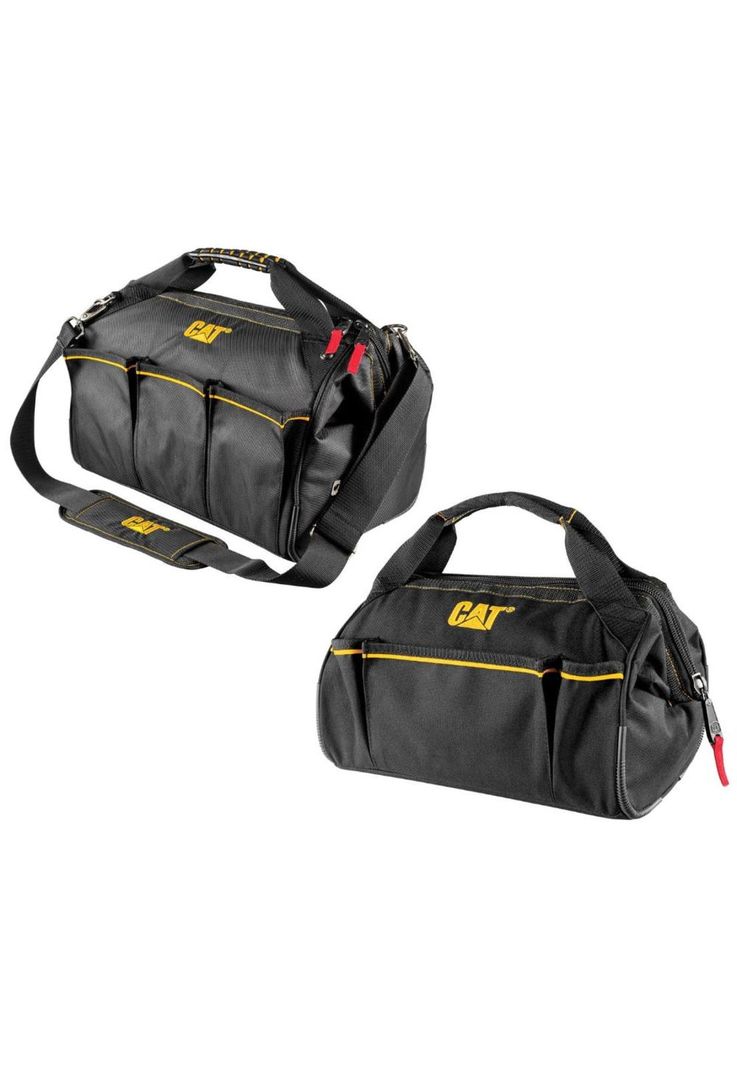 BOLSO PARA HERRAMIENTAS CAT 41 CM  18 BOLSILLOS-0