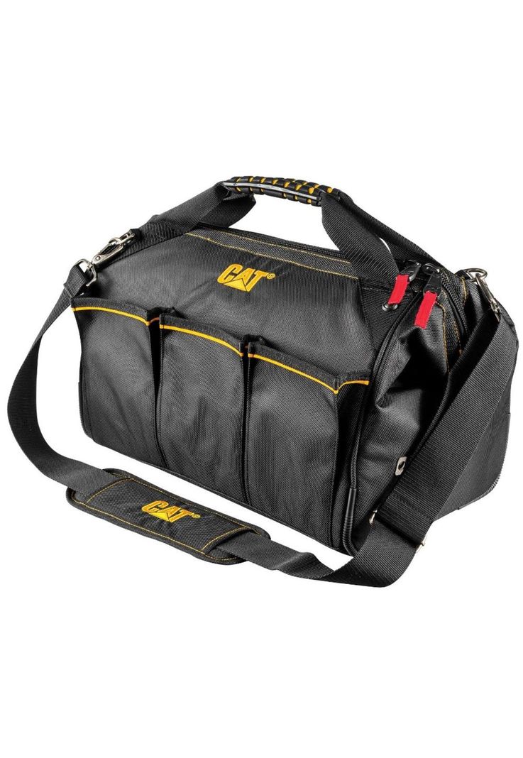 BOLSO PARA HERRAMIENTAS CAT 41 CM  18 BOLSILLOS-2