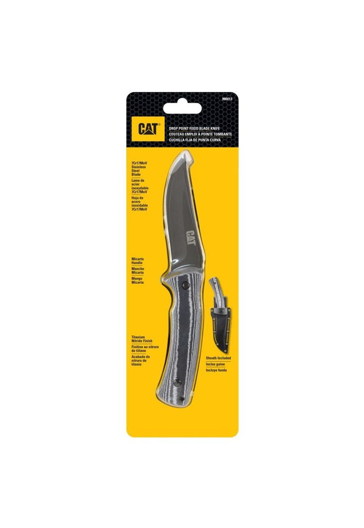 CUCHILLO FIJO CAT 980013 PUNTA FIJA CURVA-0