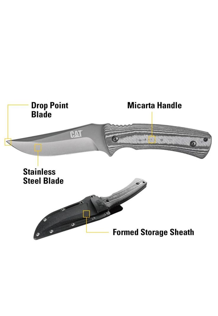 CUCHILLO FIJO CAT 980013 PUNTA FIJA CURVA-2