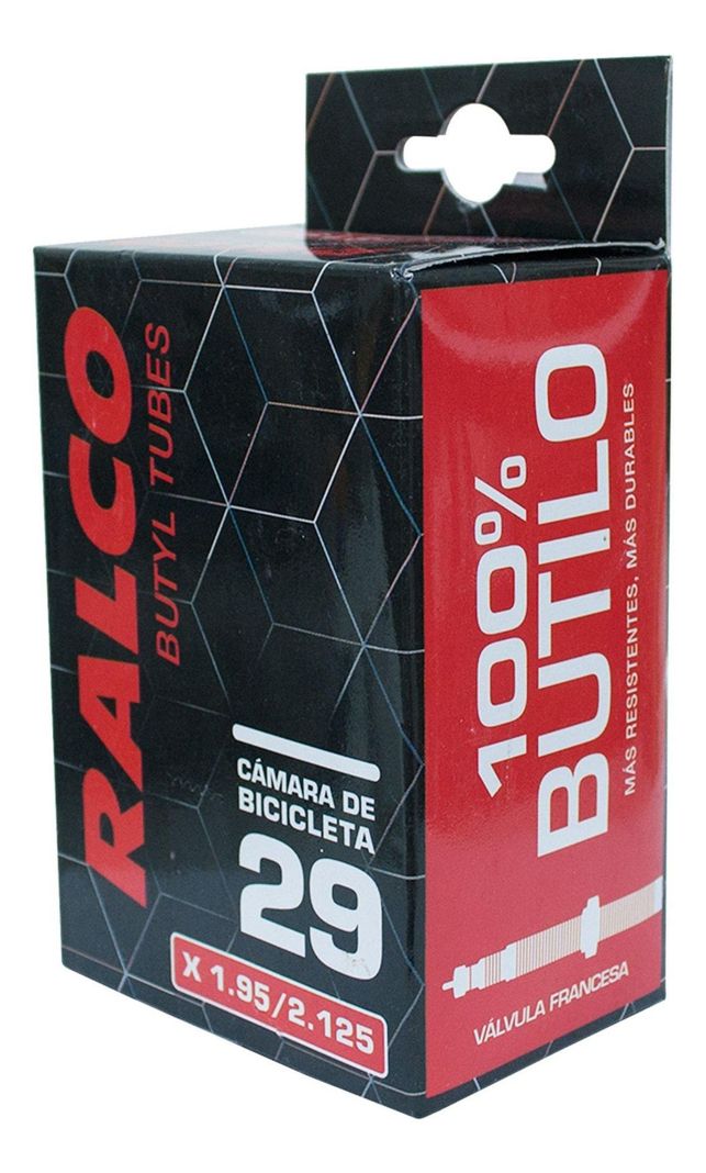 Cámara Bicicleta Ralco Aro 29 X 1.95/2.125 V Francesa Butilo-0