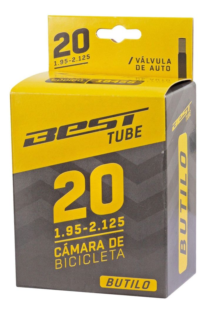 Camara Best Butilo 20 X 1.95/2.125 Valvula/auto 48mm-0