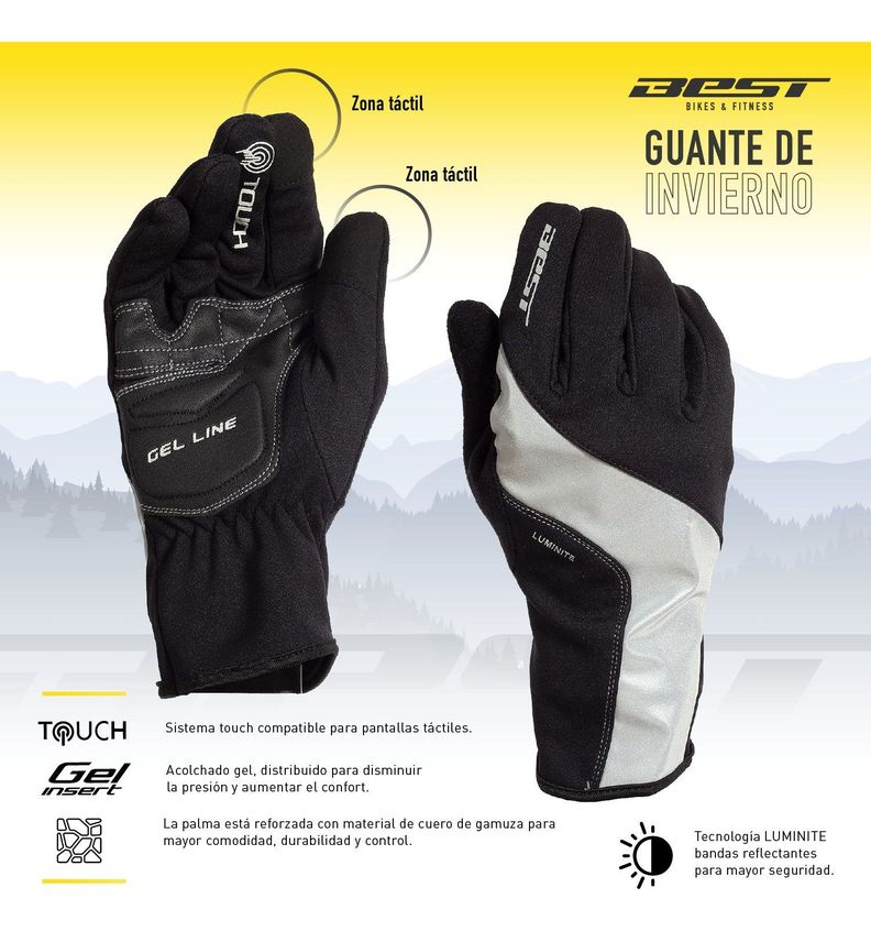 Guantes De Ciclismo Best Invierno Road-3