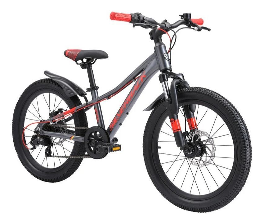 Bicicleta Infantil Silverback Spyke Aro 20 Negra-1