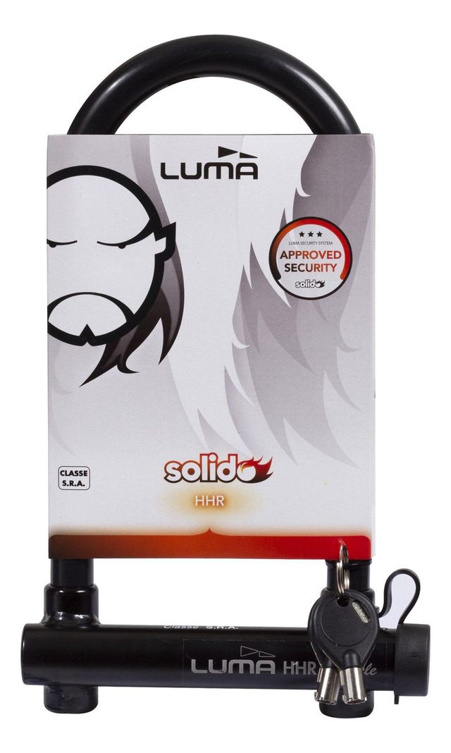 Candado Bicicleta U Lock Luma Hhr 100 Sra Black C4-1