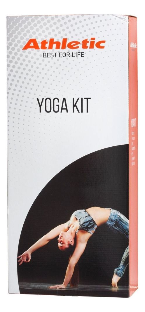 Kit De Yoga Athletic - Colchoneta, Bloque Y Cinta-1