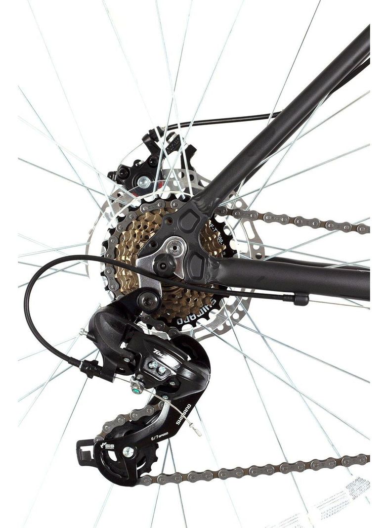 Bicicleta Upland Burgess 700 Talla 19 Negro-1