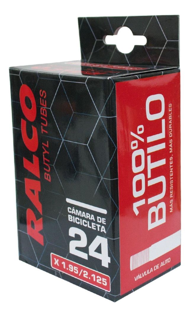 Cámara Bicicleta Ralco 24 X 1.95/2.125 Valvula Auto Butilo-0