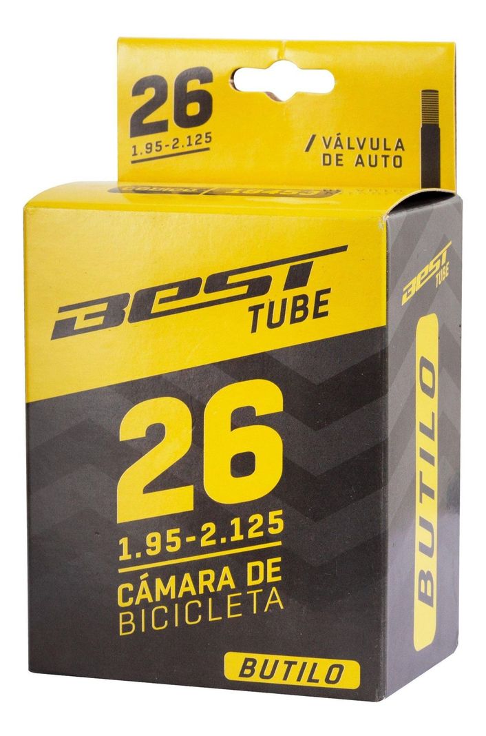 Camara Best Butilo 26 X 1.95/ 2.125 Val/auto 48 Mm-0