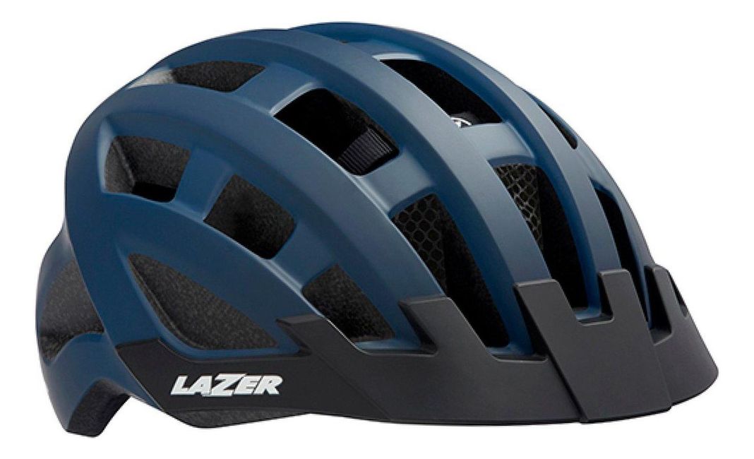 Casco Bicicleta Lazer Compact Dlx Ce-cpsc Matte Dark Blue +n-1