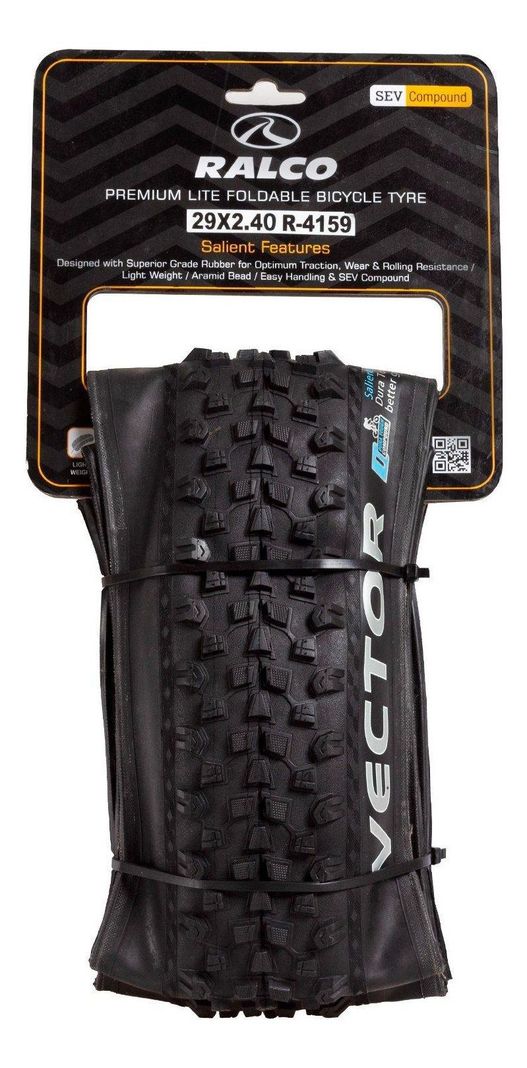 Neumático Bicicleta Ralco Vector Aro 29 X 2.35/2.40 Kevlar-0