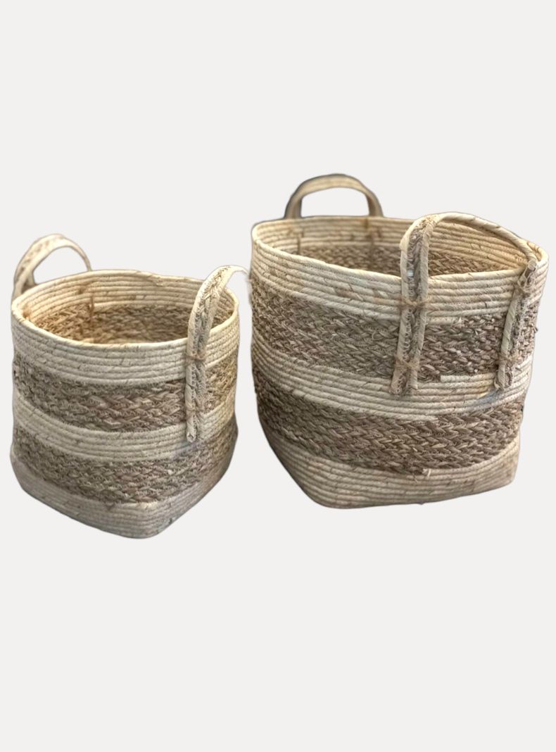 Canasto fibra natural 39x33x37 cms-0