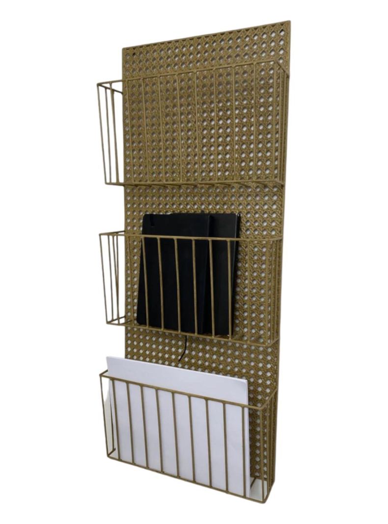 Revistero metal 33x3x80 cms-1