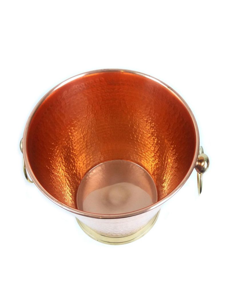 Hielera cobre 19x19x20 cms -3