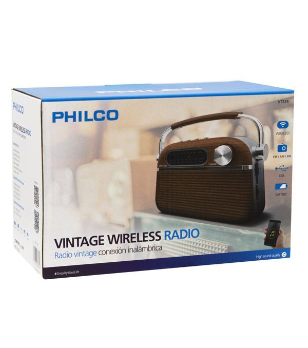 Radio Vintage Bt Philco Vt329-1