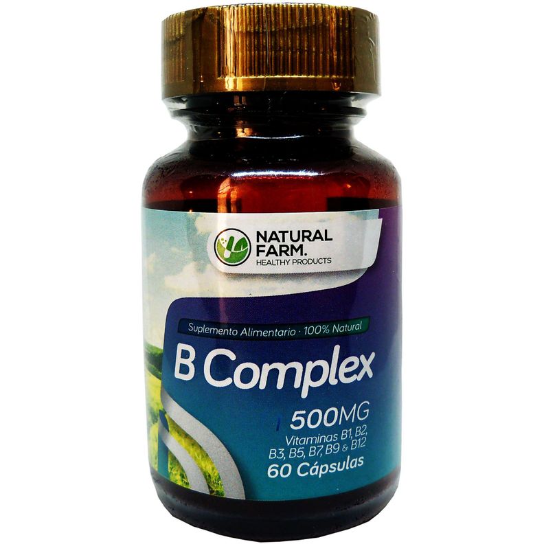 NATURAL FARM B-COMPLEX VITAMINA 60 CAPS-0