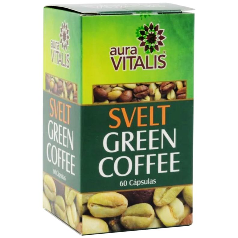 AURA VITALIS SVELT GREEN COFFE 560 MG 60 CAPSULAS-0