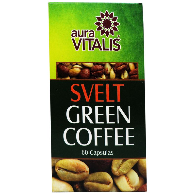 AURA VITALIS SVELT GREEN COFFE 560 MG 60 CAPSULAS-1