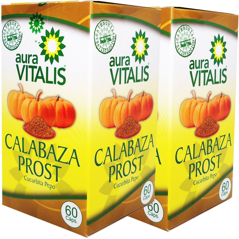 2 X AURA VITALIS CALABAZA PROST 315 MG 60 CAPSULAS-0