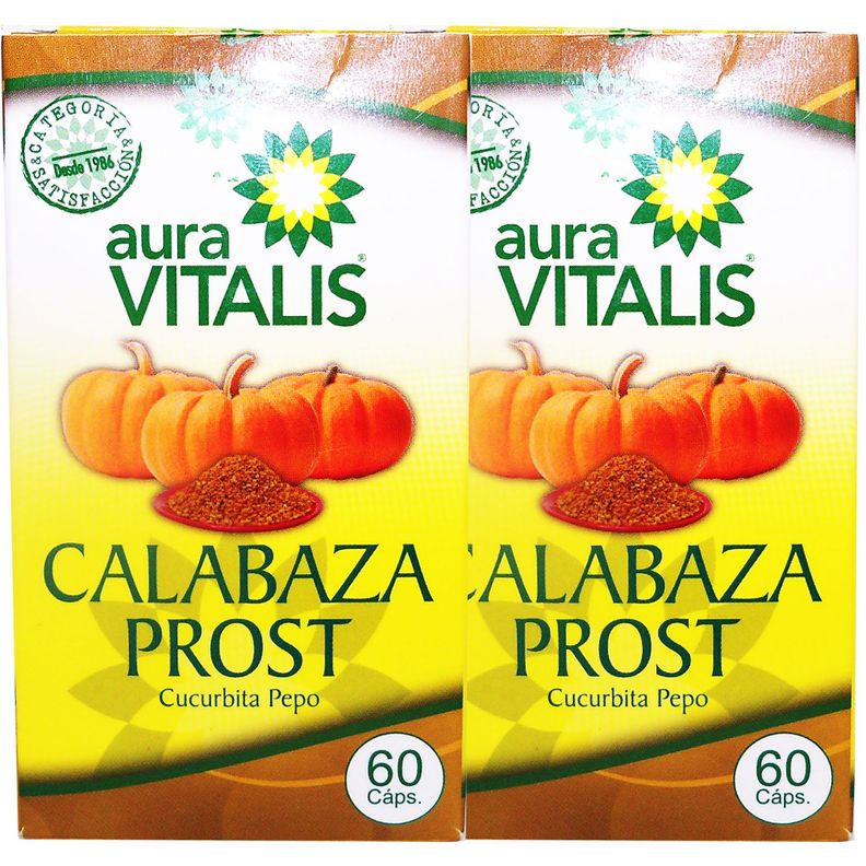 2 X AURA VITALIS CALABAZA PROST 315 MG 60 CAPSULAS-1