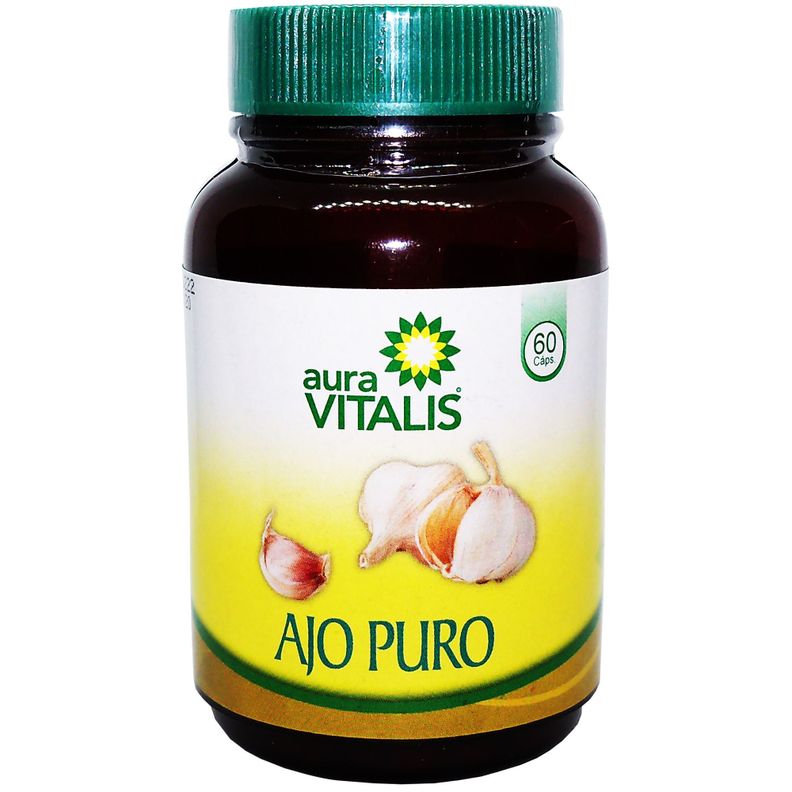 3 X AURA VITALIS AJO PURO 60 CAPSULAS - 297 MG-1
