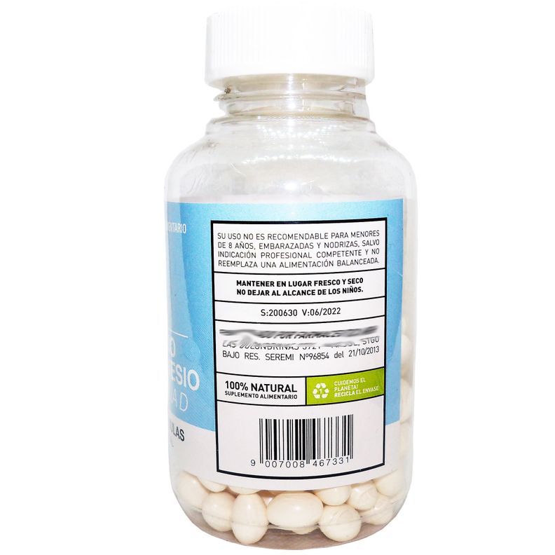 2 X NATURAL FARM CALCIO + MAGNESIO + VITAMINA D 600 MG 120 CAPS-2