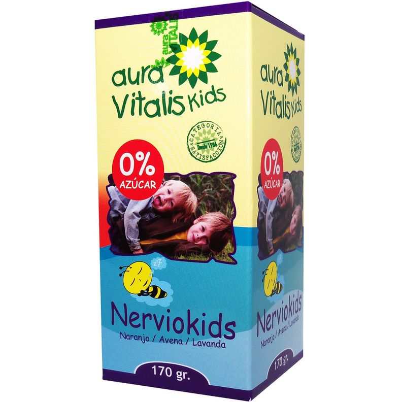 AURA VITALIS NERVIOKIDS JARABE - NARANJO AVENA LAVANDA 170 GR-0