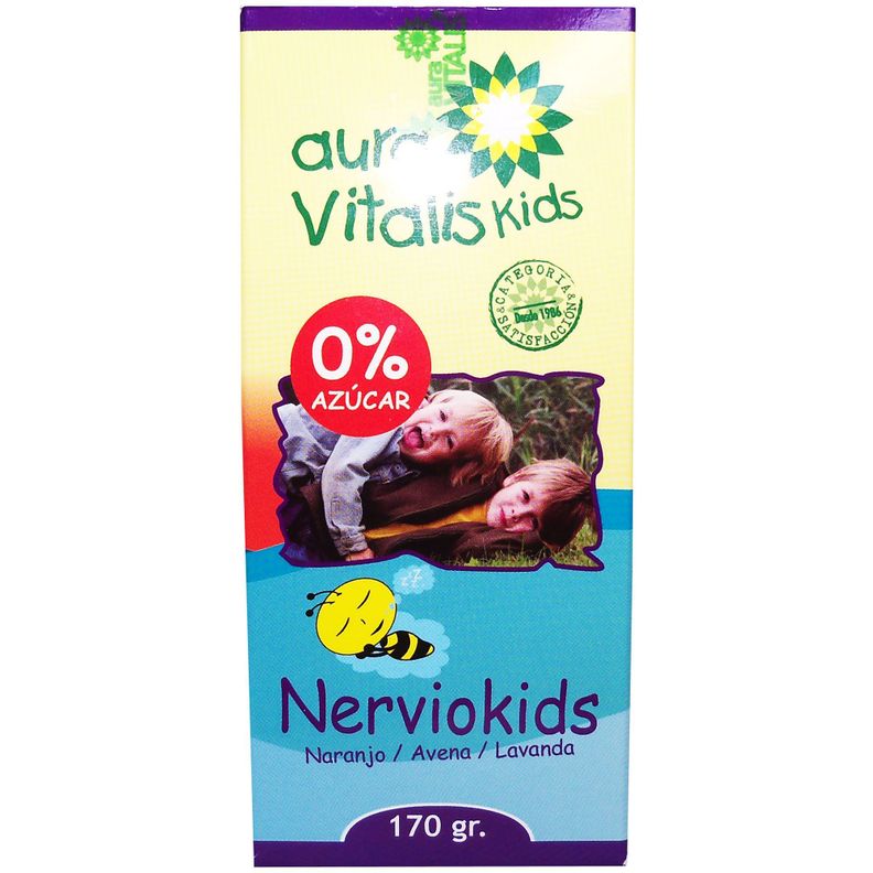 AURA VITALIS NERVIOKIDS JARABE - NARANJO AVENA LAVANDA 170 GR-1