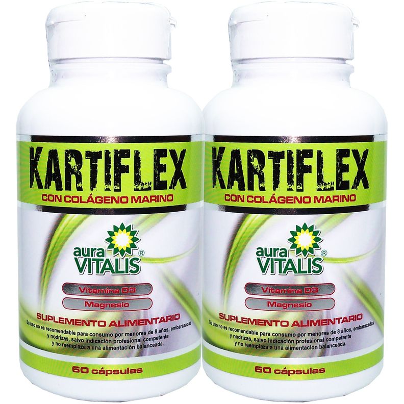 2 X AURA VITALIS KARTIFLEX 60 CAPSULAS-0