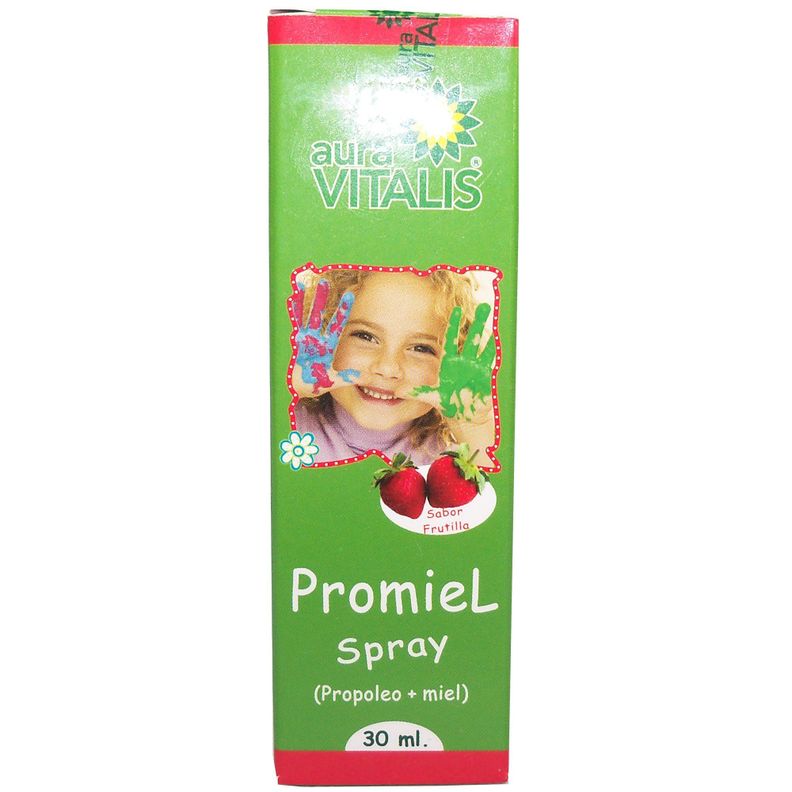 AURA VITALIS PROMIEL INFANTIL - FRUTILLA SPRAY 30ML-2
