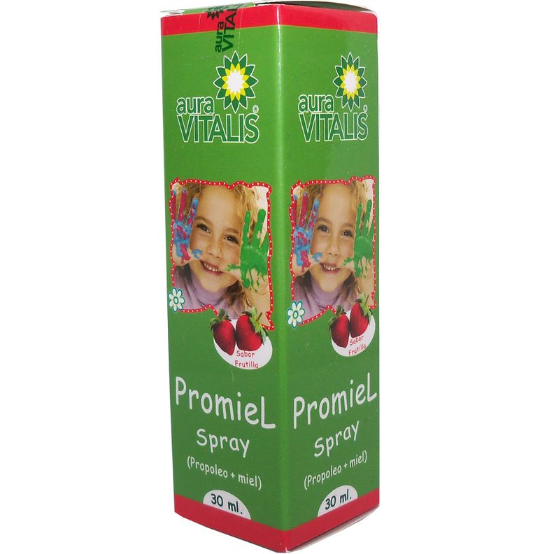 AURA VITALIS PROMIEL INFANTIL - FRUTILLA SPRAY 30ML-0