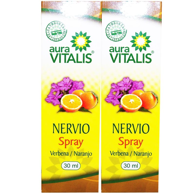 2 X AURA VITALIS NERVIO SPRAY 30ML-1
