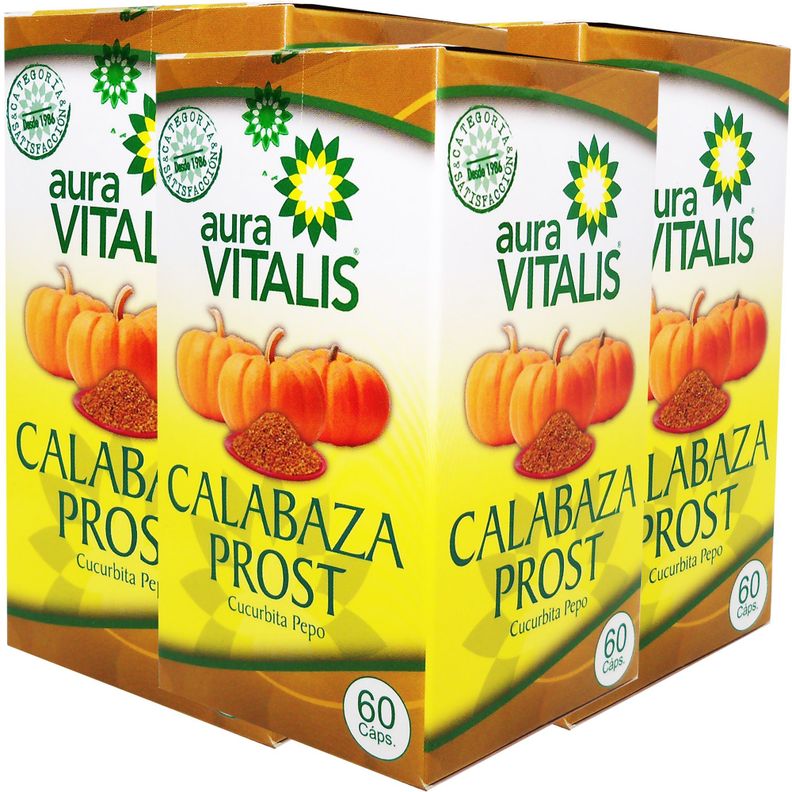 3 X AURA VITALIS CALABAZA PROST 315 MG 60 CAPSULAS-0
