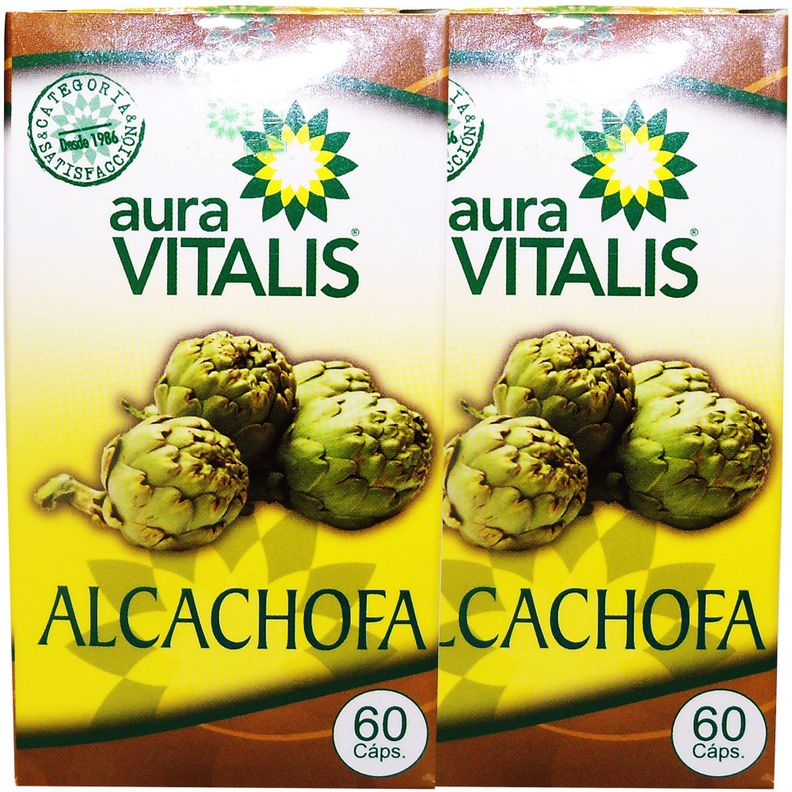 3 X AURA VITALIS ALCACHOFA 60 CAPSULAS-1