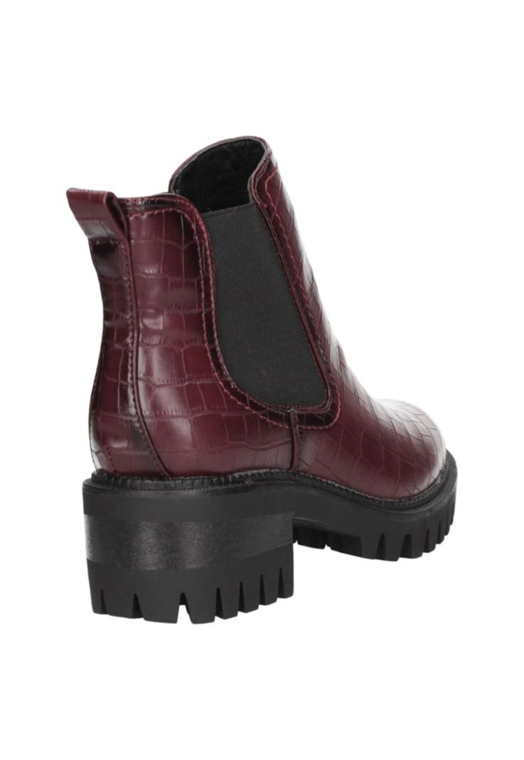 Botin Casual Mujer Dakota - F654 Bordó-2