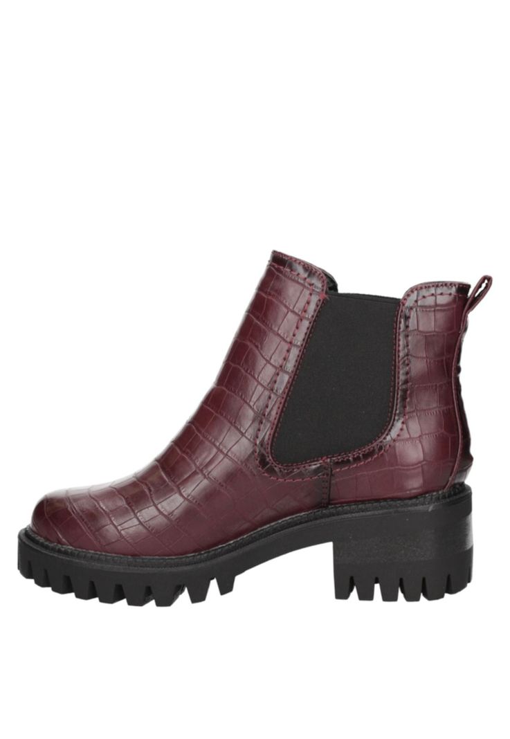 Botin Casual Mujer Dakota - F654 Bordó-3