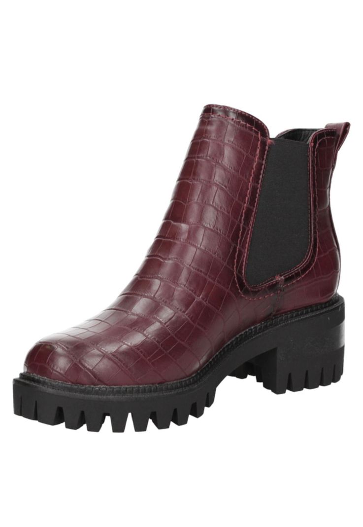 Botin Casual Mujer Dakota - F654 Bordó-4