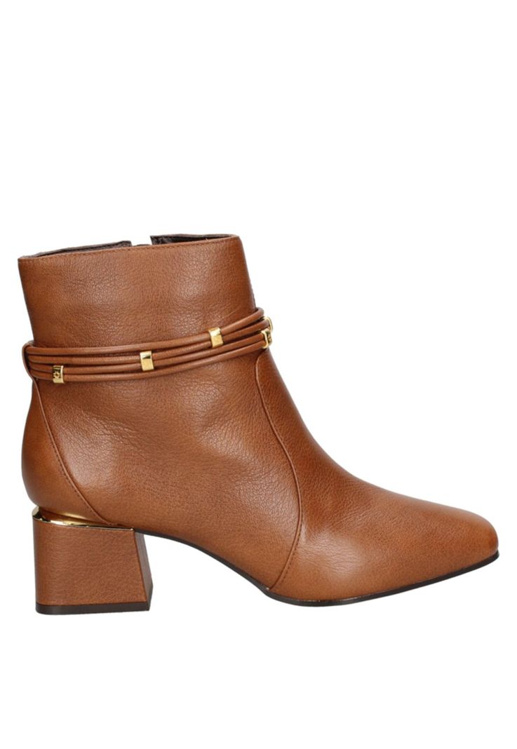 Botin Casual Mujer Luz Da Lua  - H550 Marrón-1