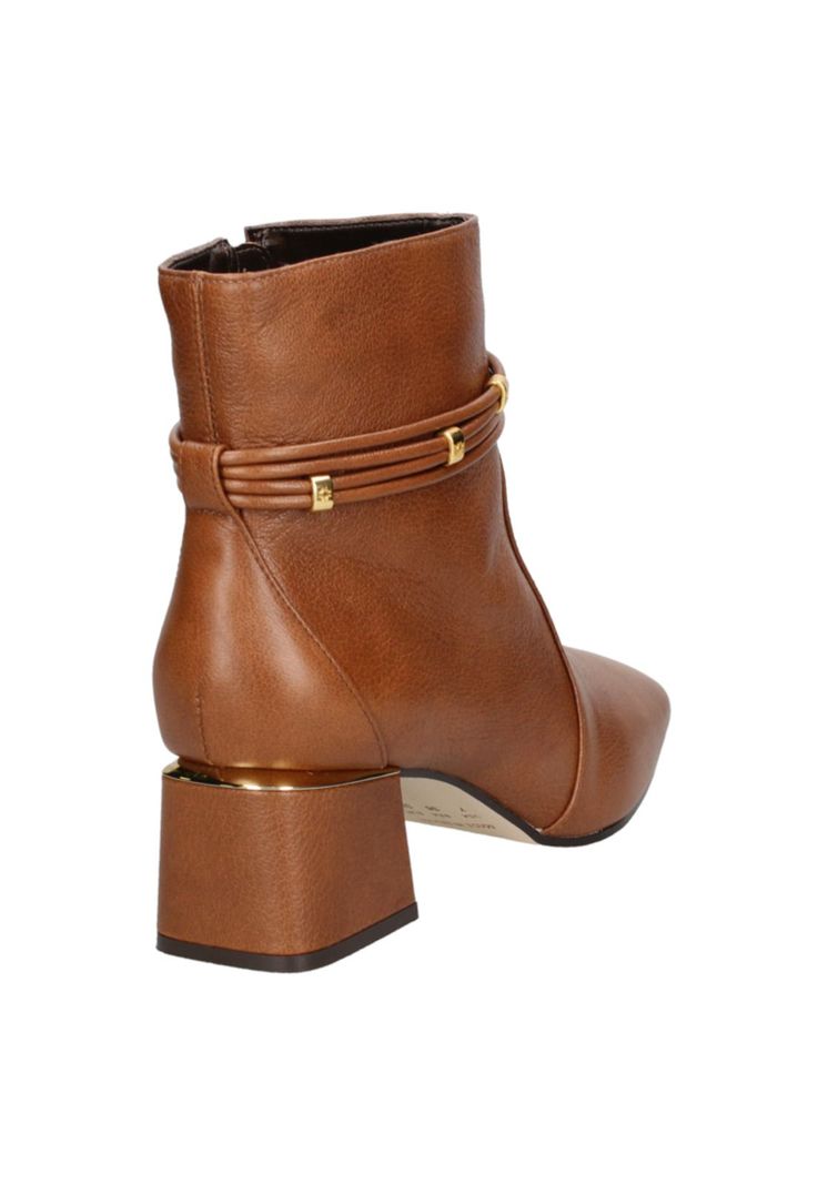 Botin Casual Mujer Luz Da Lua  - H550 Marrón-2
