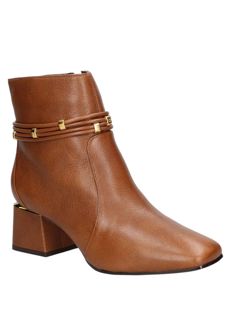 Botin Casual Mujer Luz Da Lua  - H550 Marrón-0