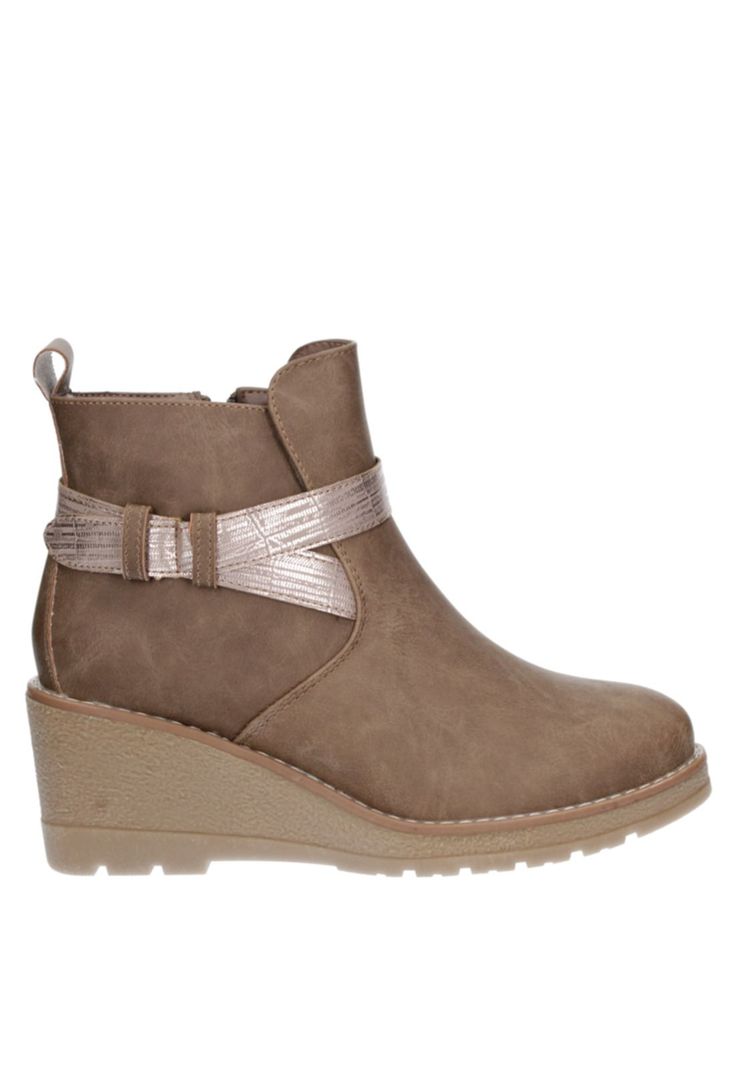 Botin Casual Mujer Dakota - F658 Marrón-1