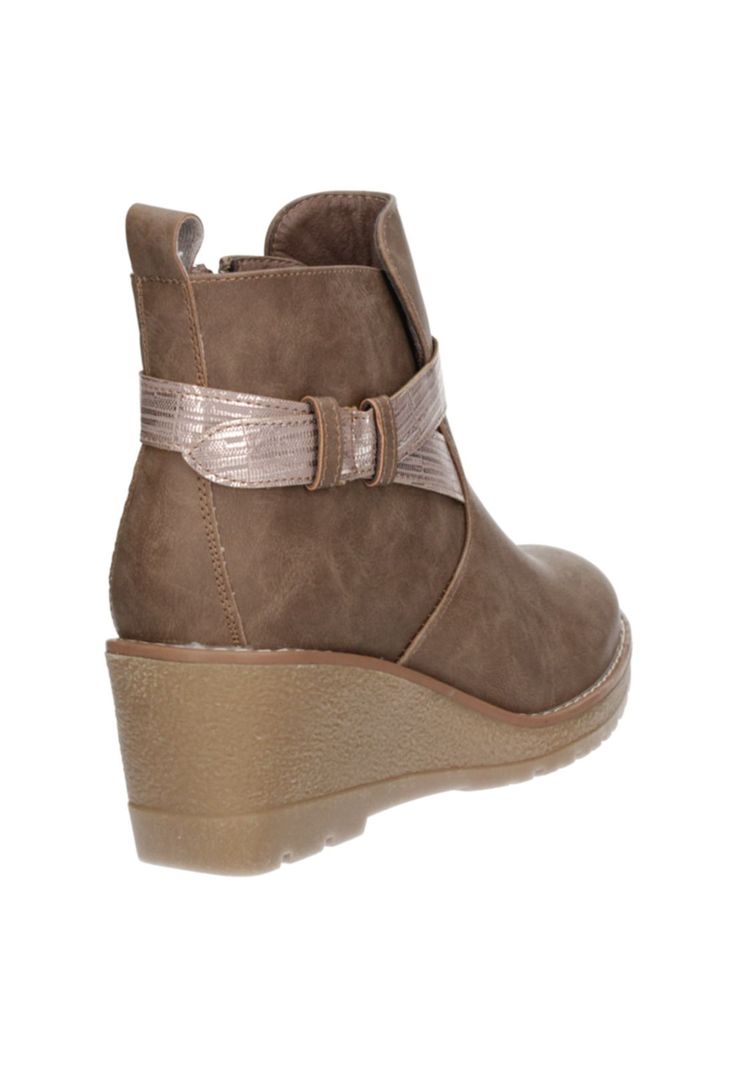 Botin Casual Mujer Dakota - F658 Marrón-2