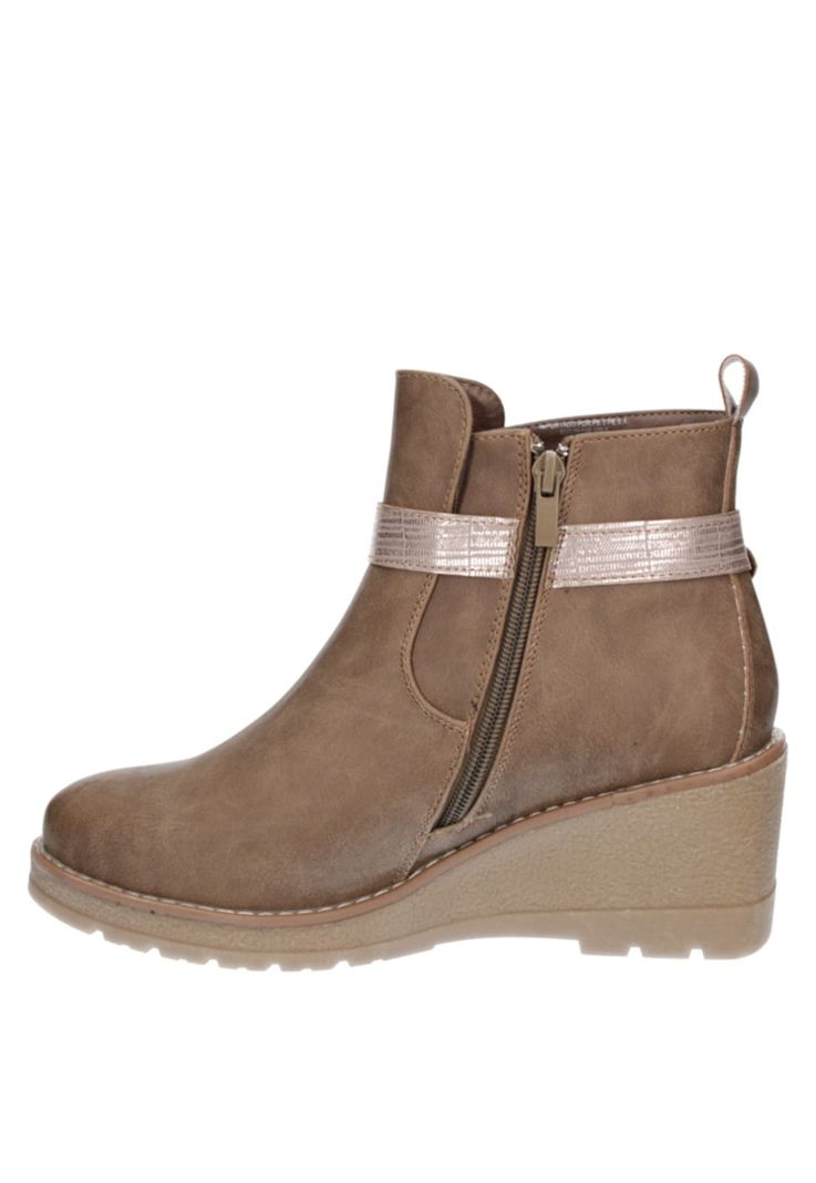 Botin Casual Mujer Dakota - F658 Marrón-3