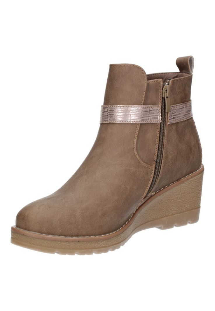 Botin Casual Mujer Dakota - F658 Marrón-4