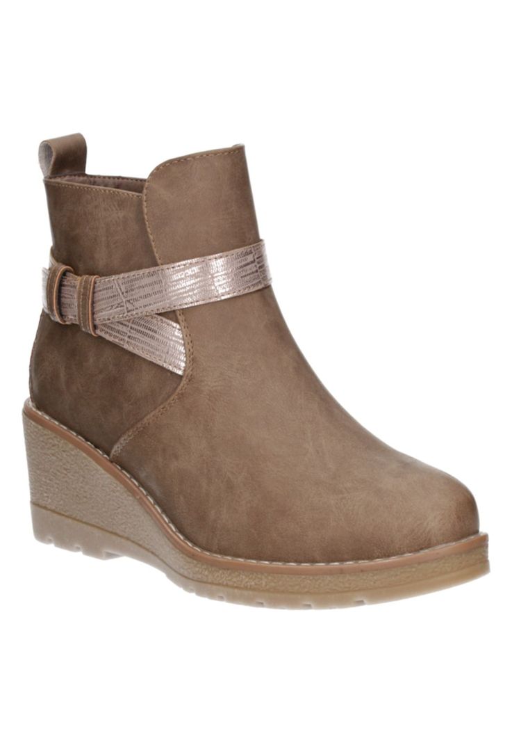 Botin Casual Mujer Dakota - F658 Marrón-0
