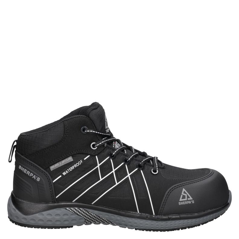 Zapato Seguridad Hombre Sherpa s - SHH047S Negro CL 39