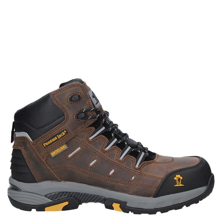 Zapato De Seguridad Hombre Panama Jack - A927 Cafe 38