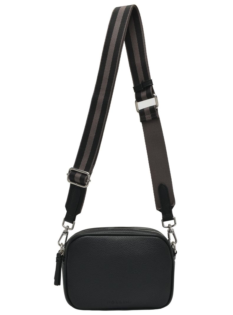 Cartera Bandolera Straps multicolor Pollini - L843 Negro