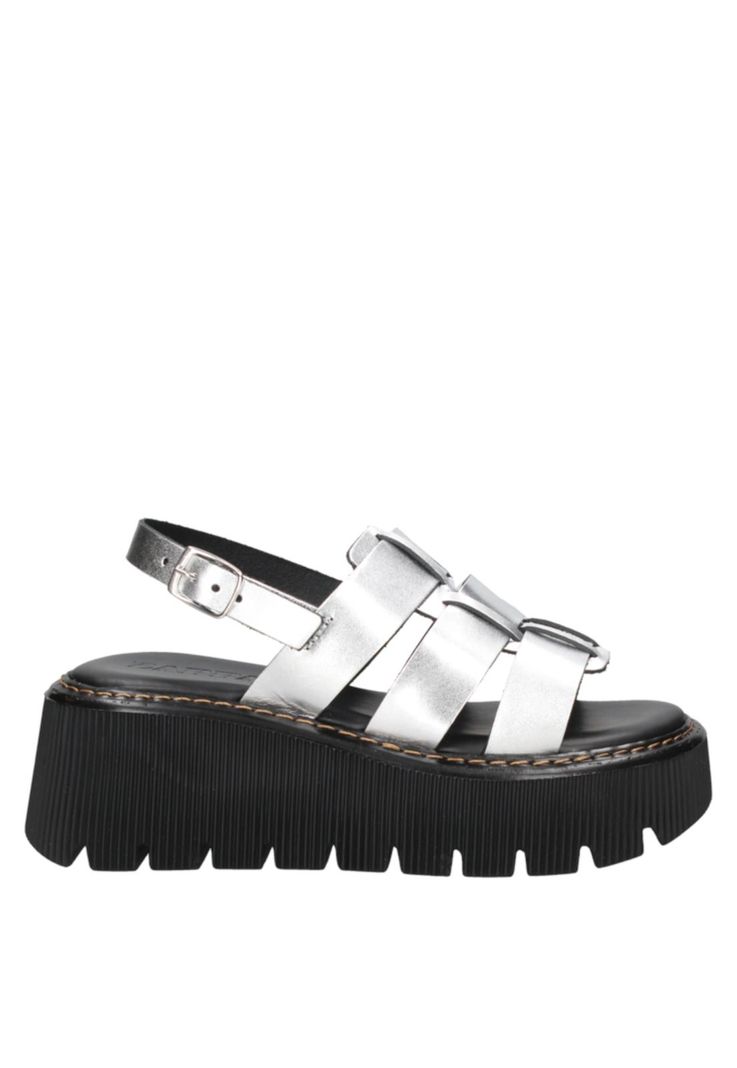 Sandalia Casual Mujer Zappa - I365 Plateado-1